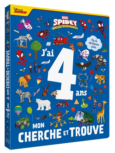 SPIDEY ET SES AMIS EXTRAORDINAIRES - Mon Cherche et Trouve - J'ai 4 ans - MARVEL (Broché)