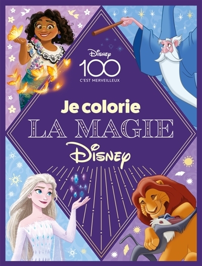 DISNEY - Je Colorie La Magie - Coloriages géants (Broché)