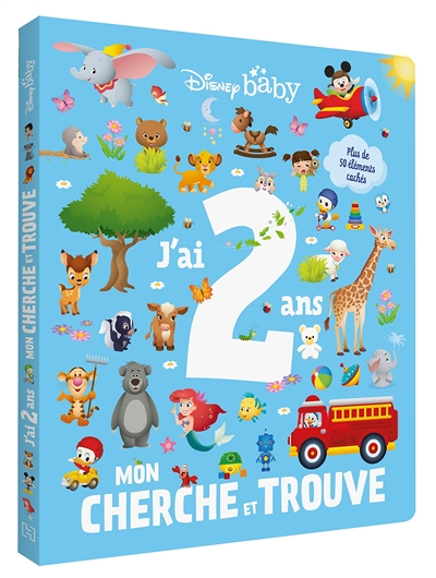 DISNEY BABY - Mon Cherche et Trouve - J'ai 2 ans (Broché)