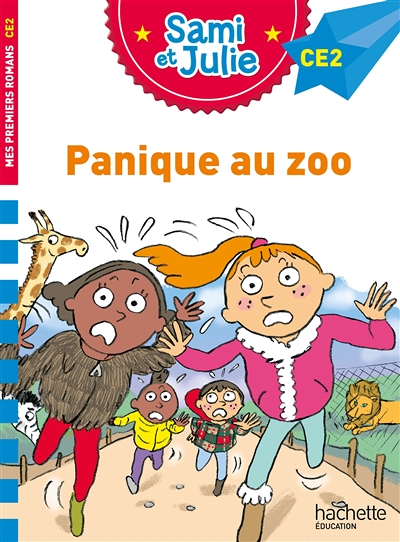 Sami et Julie Roman CE2 Panique au zoo (Broché)