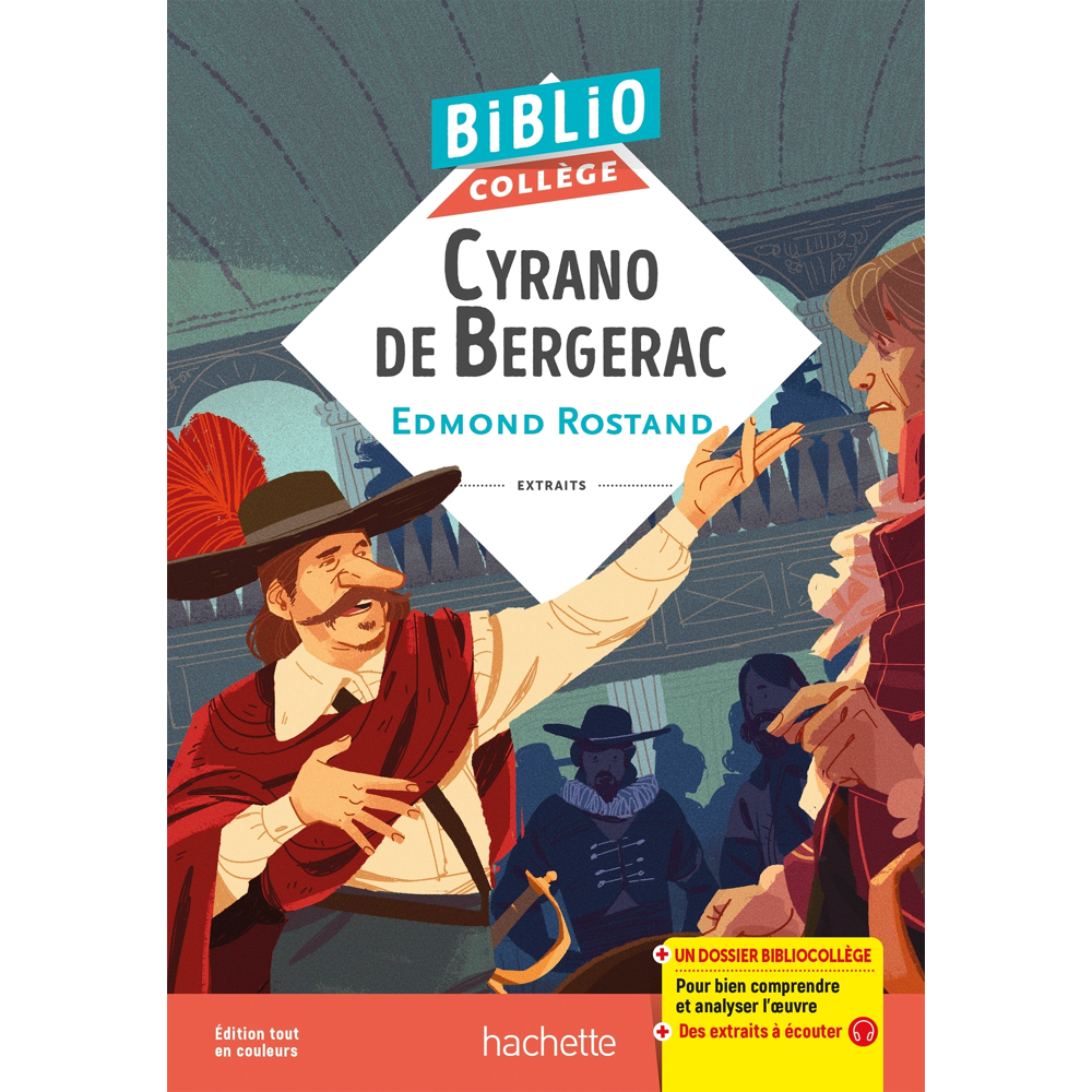 Bibliocollège- Cyrano de Bergerac, Edmond Rostand (Poche)