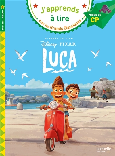 Disney - Pixar CP niveau 2 Luca (Broché)