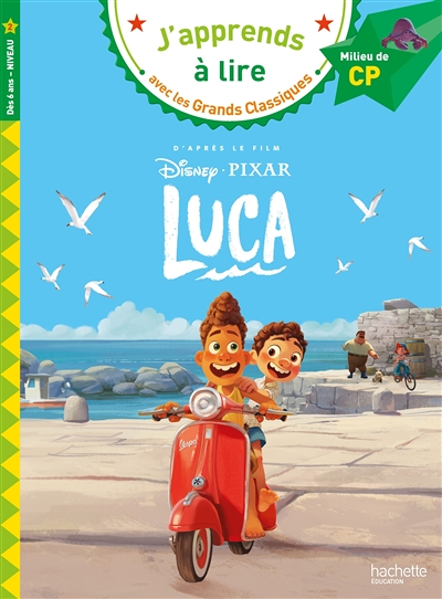 Disney - Pixar CP niveau 2 Luca (Broché)