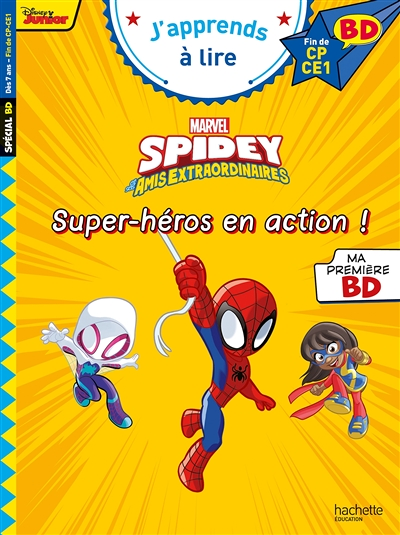 Disney BD Fin de CP- CE1 - Spidey - Super-héros en action (Broché)