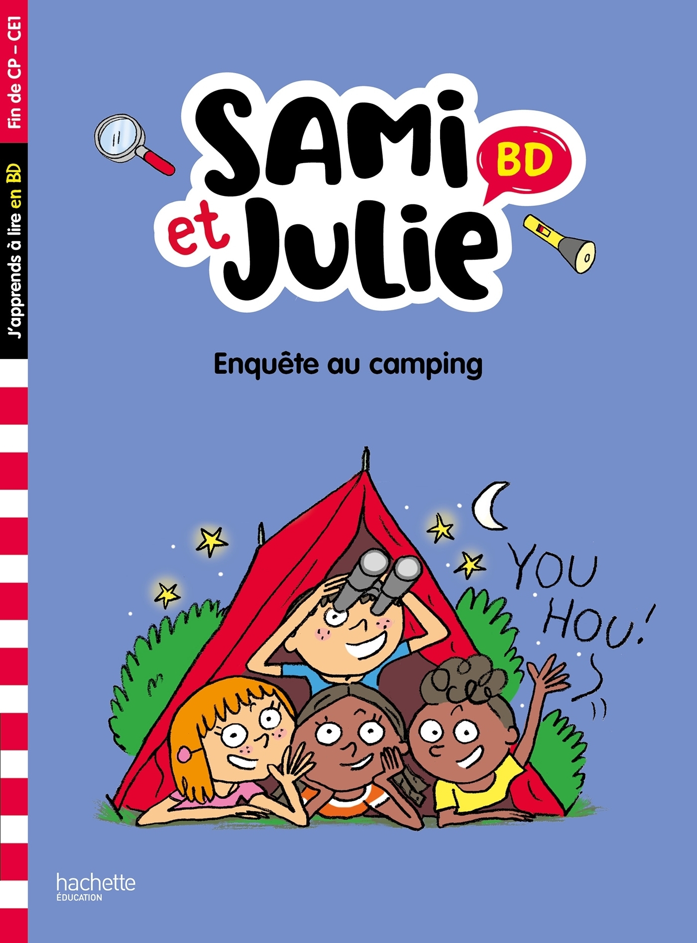 Sami et Julie BD Fin de CP- CE1 - Enquête au camping (Broché)