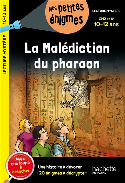 La Malédiction du pharaon - CM2 et 6e - Cahier de vacances 2023 (Broché)