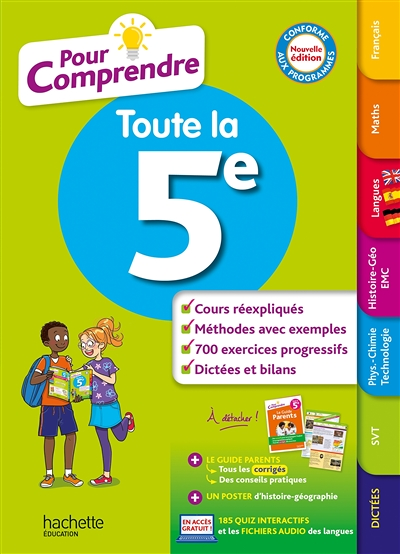 Pour Comprendre Toutes Les Matières 5E (Broché)