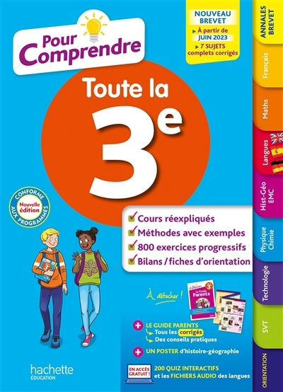 Pour Comprendre Toutes Les Matières 3E (Broché)