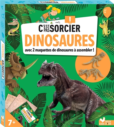 C'est pas sorcier les dinosaures - boîte avec accessoires (Jeunesse)