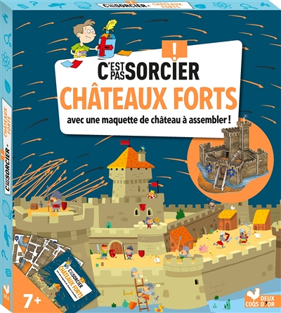 C'est pas sorcier châteaux forts - boîte avec accessoires (Jeunesse)