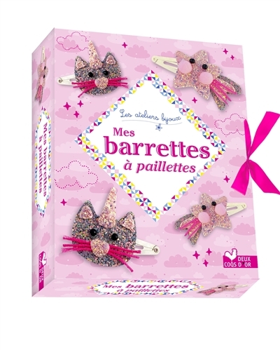Mes barrettes à paillettes - mini coffret avec accessoires (Coffret)