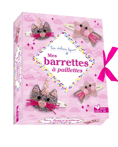 Mes barrettes à paillettes - mini coffret avec accessoires (Coffret)