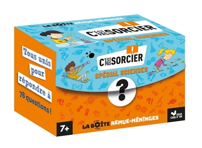 boîte remue-méninges quiz et activités science C'est pas sorcier - boîte avec cartes (Coffret)