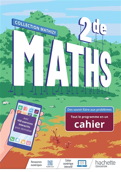 Mathématiques 2nde - Livre cahier - Ed. 2022 (Broché)