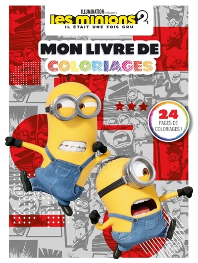 MINIONS 2 -Mon livre de coloriages (Jeunesse)