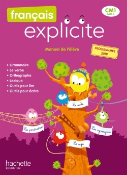 Français Explicite CM1 - Livre de l'élève - Ed. 2020 (Broché)