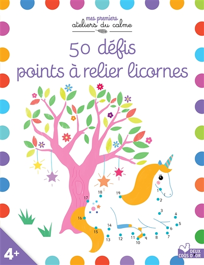 50 défis points à relier Licornes (Jeunesse)