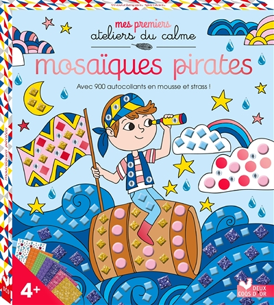 Mosaïques mousse Pirates - boîte avec accessoires (Coffret)