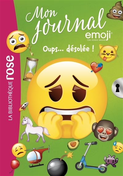 Emoji TM mon journal 08 - Oups... Désolée ! (Poche)