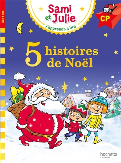 Sami et Julie Niveau CP 5 histoires de Noël (Broché)