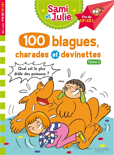 Sami et Julie - 100 blagues, charades et devinettes Tome 2 (Broché)
