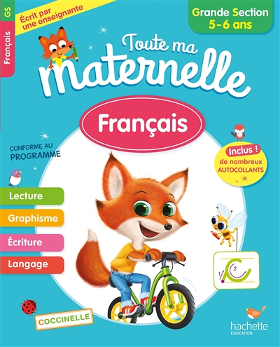 Toute Ma Maternelle Français Grande Section (Broché)