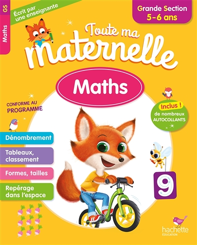 Toute Ma Maternelle - Maths Grande Section (Broché)