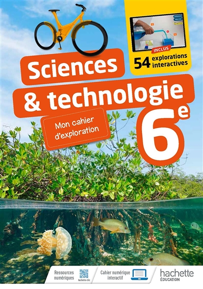Cahier d'expériences - Sciences et Technologies 6e - Ed. 2022 (Broché)