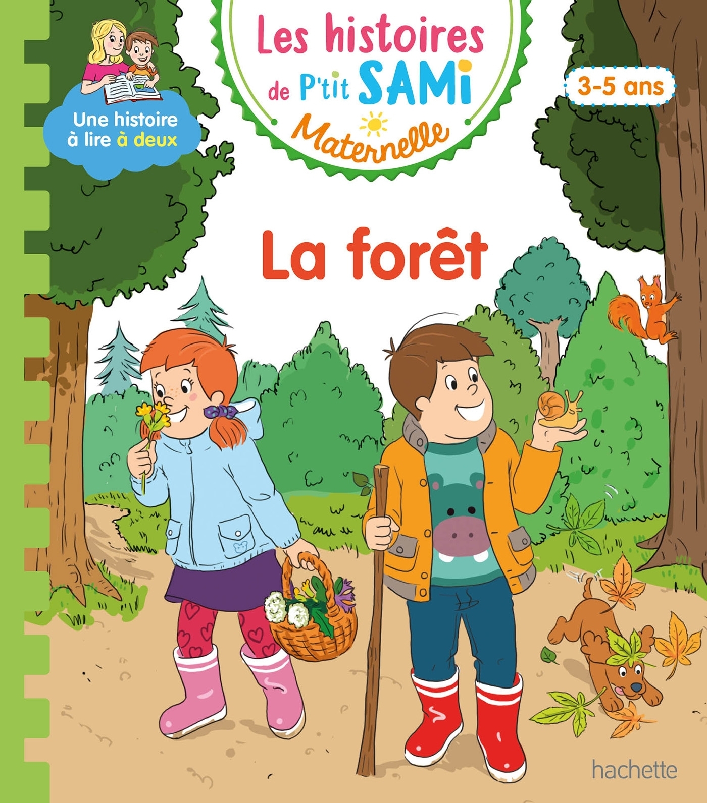 Les histoires de P'tit Sami Maternelle (3-5 ans) : Dans la forêt (Cartonné)