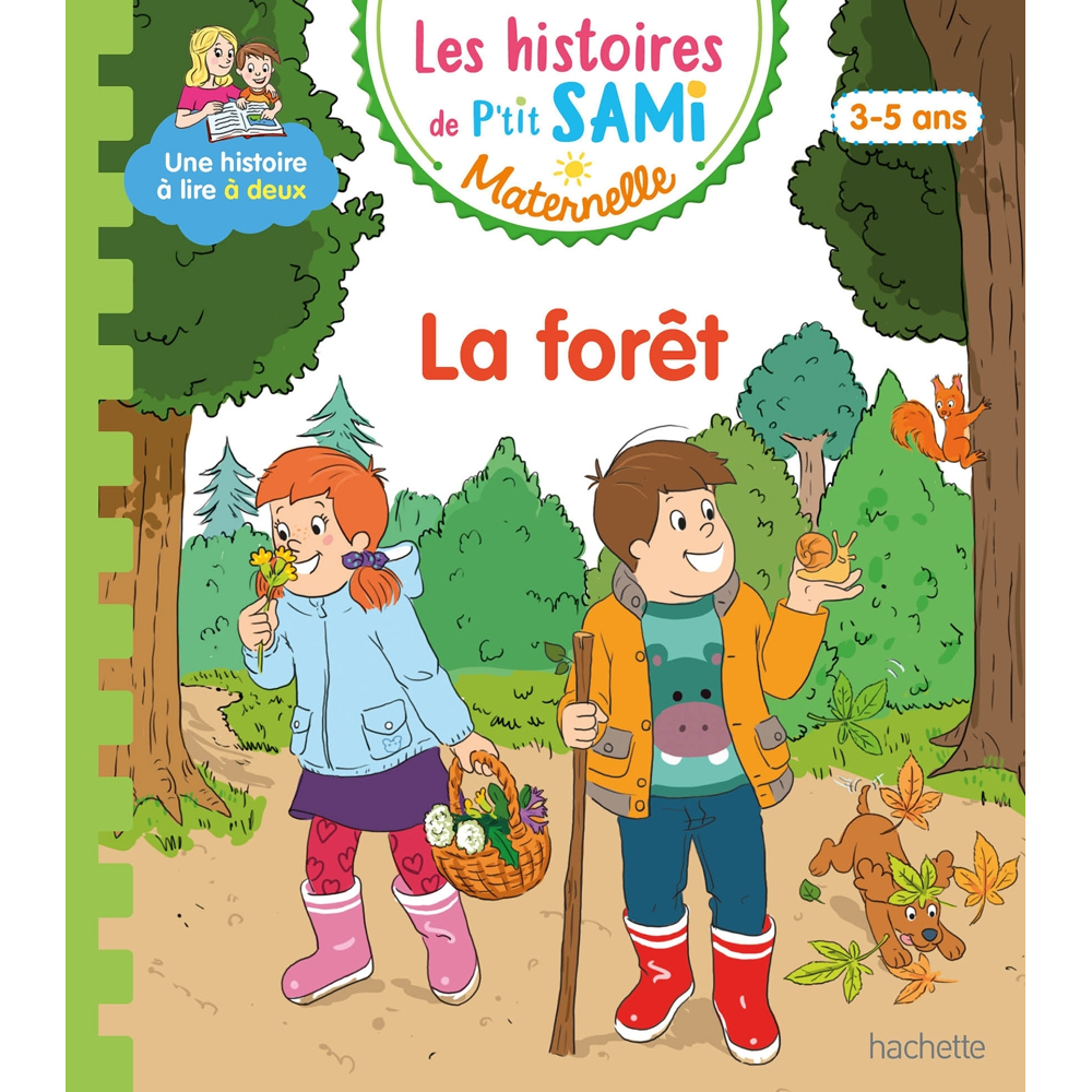 Les histoires de P'tit Sami Maternelle (3-5 ans) : Dans la forêt (Cartonné)
