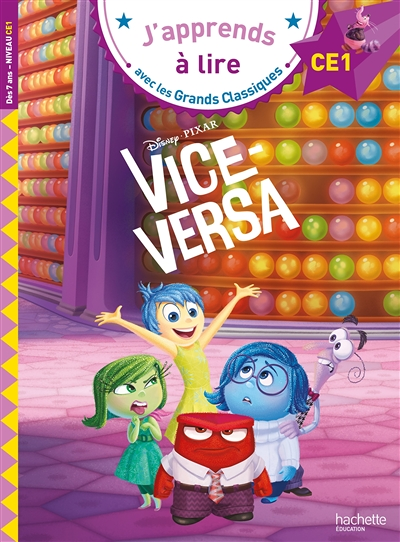 Disney - Vice-Versa, CE1 (Broché)