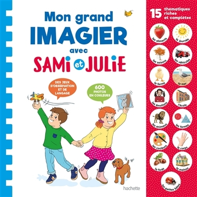 Mon grand imagier avec Sami et Julie (Broché)