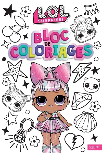 L.O.L. Surprise! - Bloc de coloriages (Jeunesse)