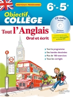 OBJECTIF Collège - Tout l'Anglais 6e-5e (Broché)