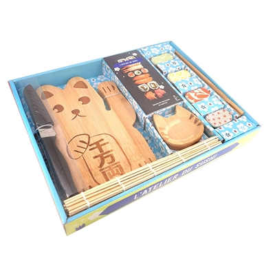 Coffret L'atelier du sushi - Secrets de fabrication et recettes (Coffret)