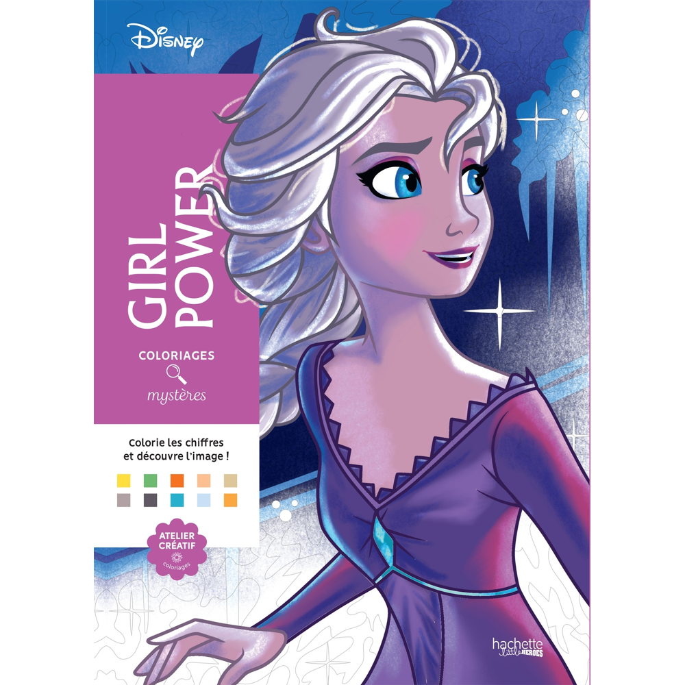Coloriages mystères Disney - Girl Power (Broché)