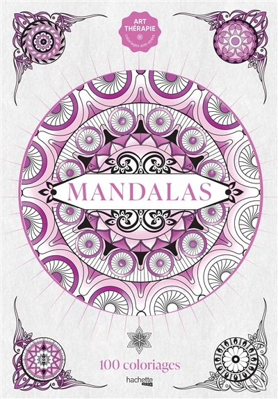 Coloriages Art-thérapie Mandalas (Broché)