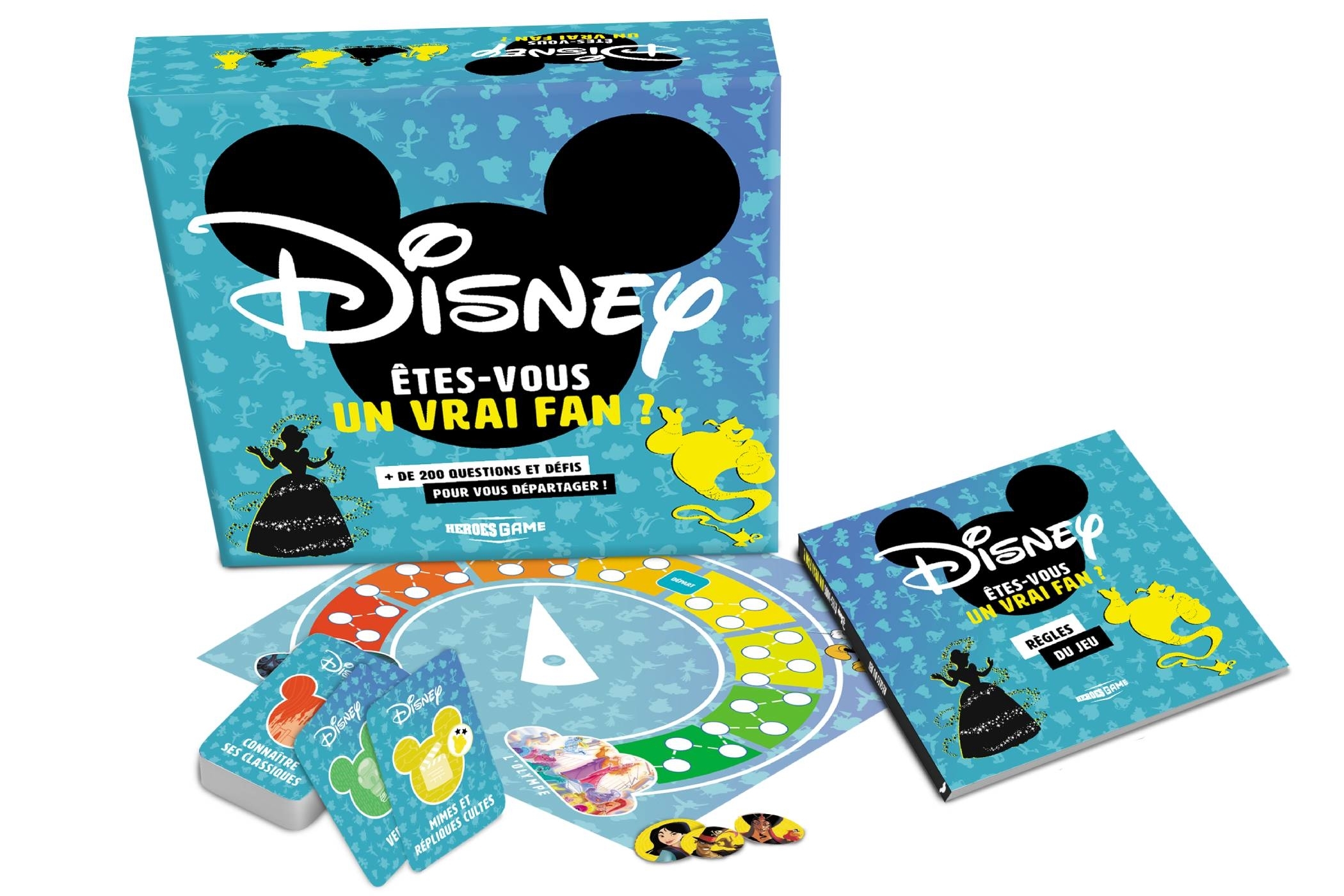 Etes-vous un vrai fan de Disney ? (Coffret)