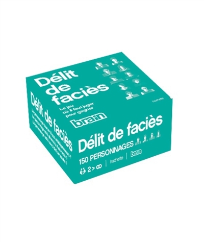 Jeu Brain - délit de faciès - édition 2022 - Le jeu où il faut juger pour gagner (Coffret)