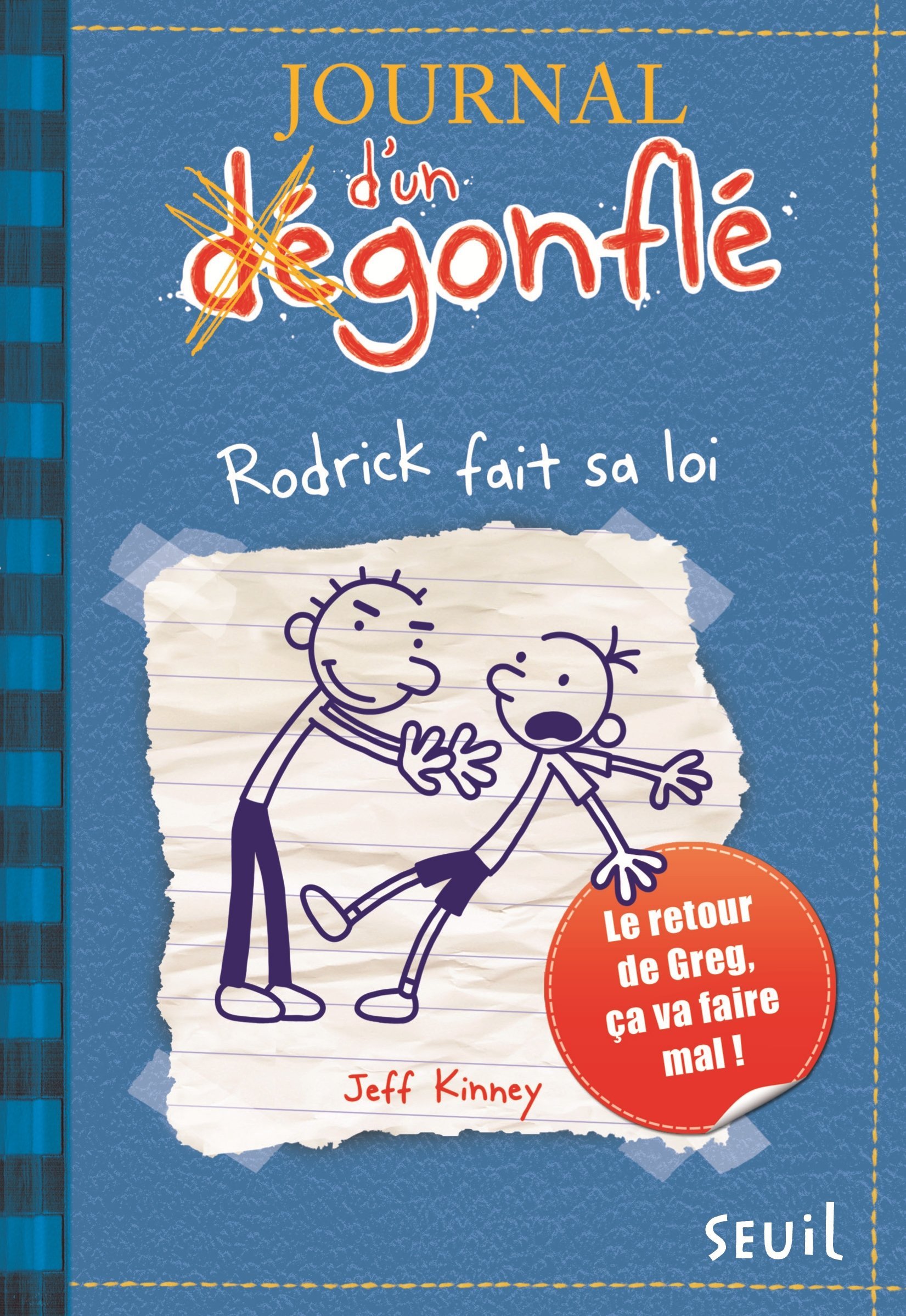 Journal d'un dégonflé - Tome 2 - Rodrick fait sa loi - Journal d'un dégonflé, tome 2 (Jeunesse)