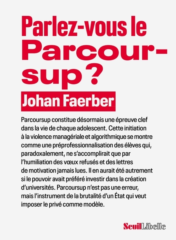 Parlez-vous le Parcoursup ? (Broché)