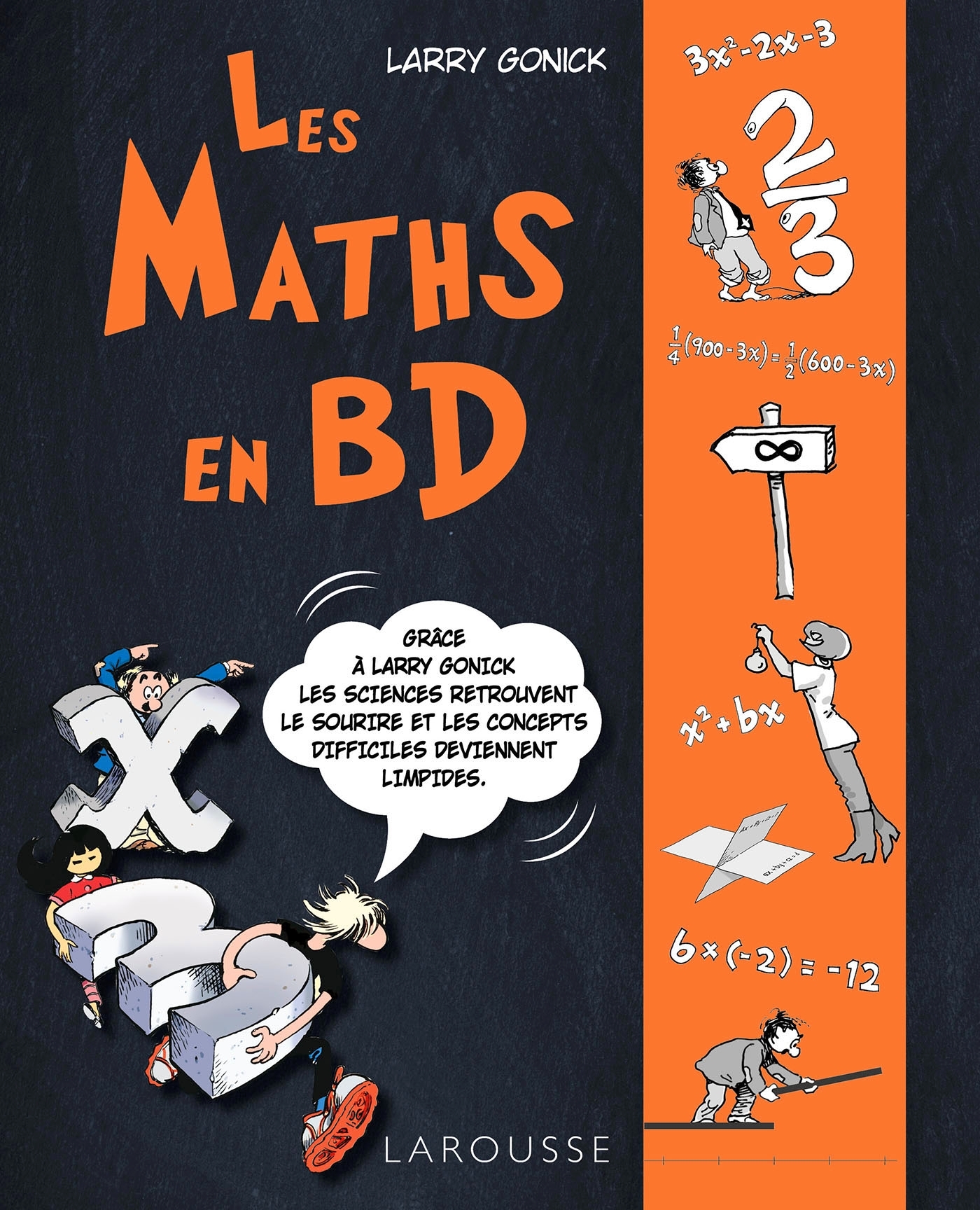 Les maths en BD vol 1 Algèbre (Broché)