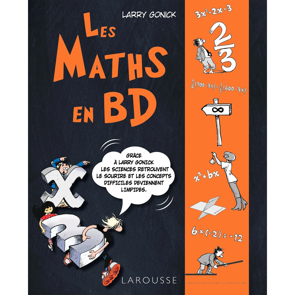 Les maths en BD vol 1 Algèbre (Broché)