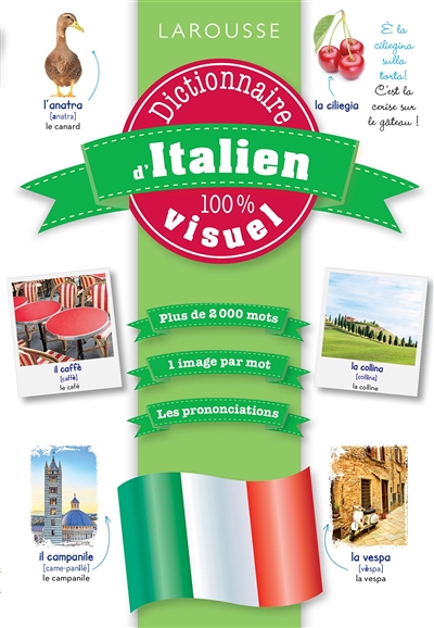 Dictionnaire d'italien 100% visuel (Broché)