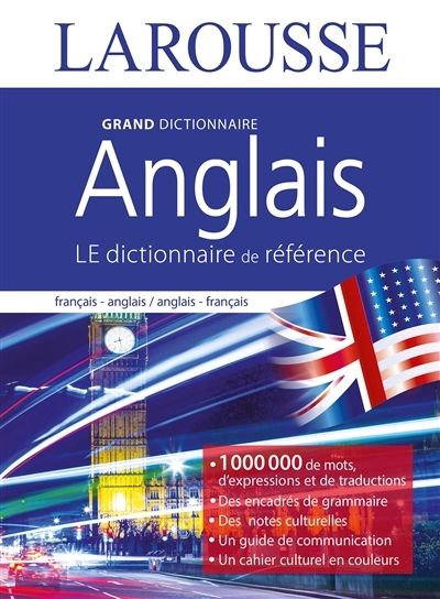 Grand dictionnaire Anglais (Relié)