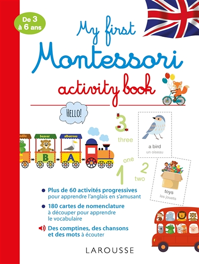 My first Montessori activity book (Broché)