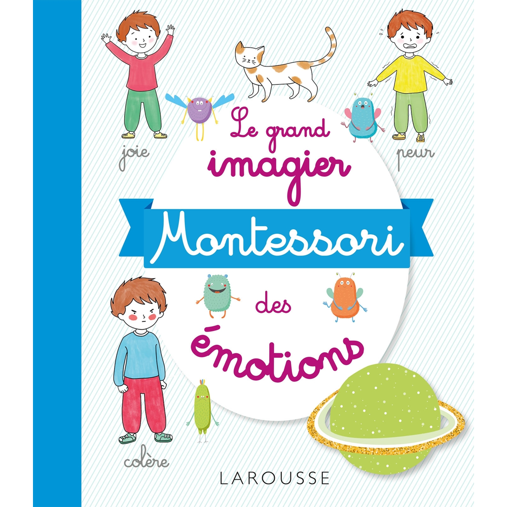 Le grand imagier Montessori des émotions (Jeunesse)