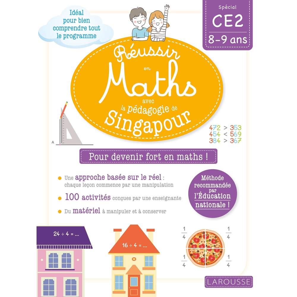 Réussir en maths avec Singapour CE2 (Broché)