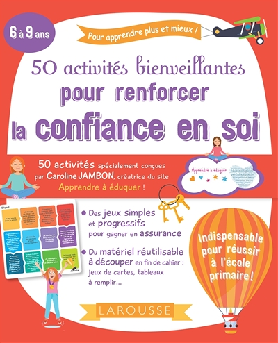 50 activités bienveillantes pour renforcer la confiance en soi (Broché)