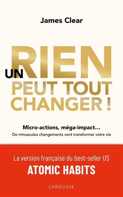 Un rien peut tout changer (Broché)